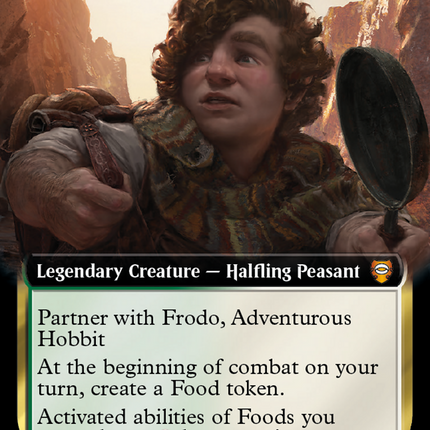 Sam, Loyal Attendant (Extended Art) [Tales of Middle-earth Commander]
