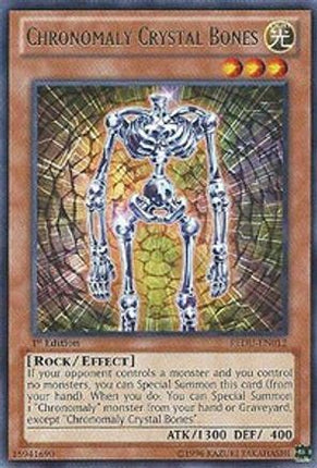 Chronomaly Crystal Bones (Rare) [REDU-EN012] 1st Edition