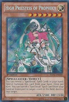 High Priestess of Prophecy (Secret Rare) [REDU-EN020] 1st Edition