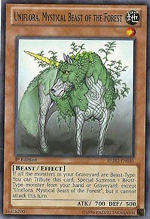 Uniflora, Mystical Beast of the Forest (Common / Short Print) [REDU-EN031] 1st Edition