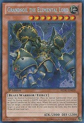 Grandsoil the Elemental Lord (Secret Rare) [REDU-EN038] 1st Edition