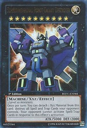Superdimensional Robot Galaxy Destroyer (Ultra Rare) [REDU-EN044] 1st Edition