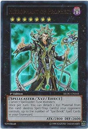 Hierophant of Prophecy (Ultra Rare) [REDU-EN045] 1st Edition