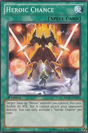 Heroic Chance (Common / Short Print) [REDU-EN053] Unlimited
