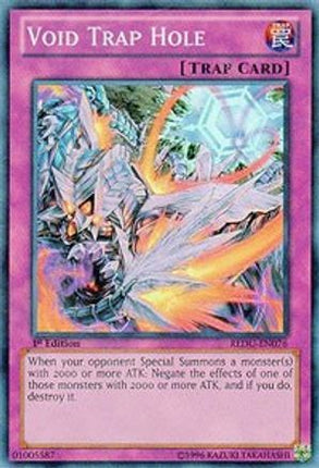 Void Trap Hole (Super Rare) [REDU-EN076] 1st Edition