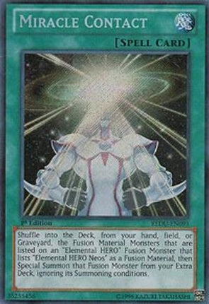 Miracle Contact (Secret Rare) [REDU-EN093] Unlimited
