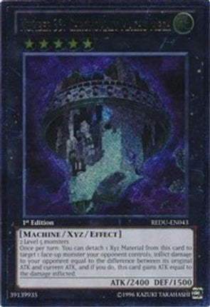 Number 33: Chronomaly Machu Mech (UTR) (Ultimate Rare) [REDU-EN043] 1st Edition