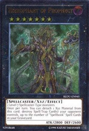Hierophant of Prophecy (UTR) (Ultimate Rare) [REDU-EN045] Unlimited