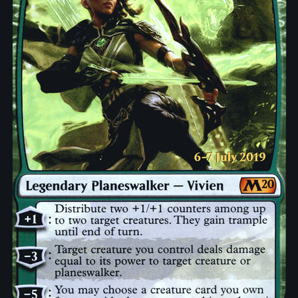 Vivien, Arkbow Ranger [Core Set 2020 Promos] Prerelease Foil