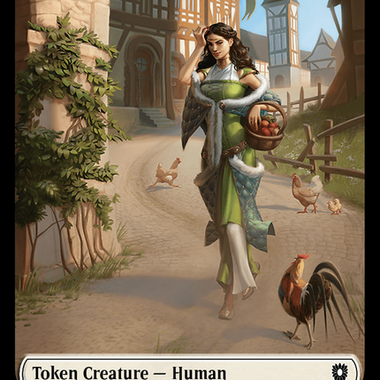Human [Bloomburrow Commander Tokens]