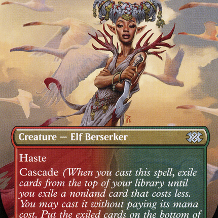 Bloodbraid Elf (Borderless) [Double Masters 2022]