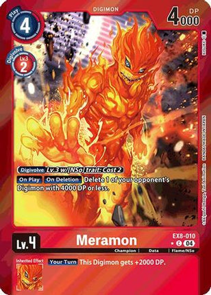 Meramon (Limited Foil) [EX8-010] [Chain of Liberation] Foil