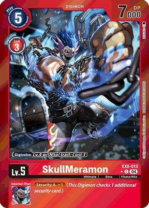 SkullMeramon (Limited Foil) [EX8-013] [Chain of Liberation] Foil