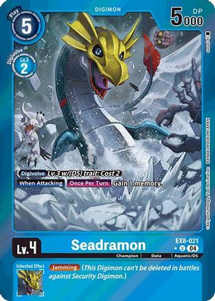 Seadramon (Limited Foil) [EX8-021] [Chain of Liberation] Foil
