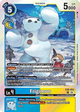Frigimon [EX8-022] [Chain of Liberation] Foil
