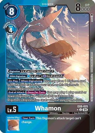 Whamon (Limited Foil) [EX8-025] [Chain of Liberation] Foil