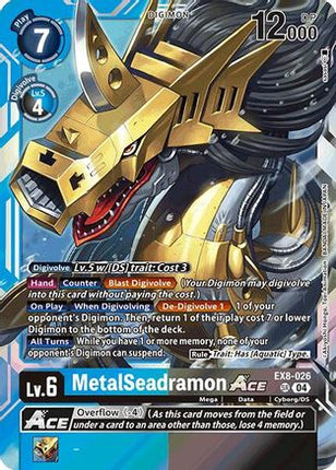 MetalSeadramon ACE [EX8-026] [Chain of Liberation] Foil