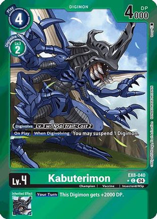 Kabuterimon (Limited Foil) [EX8-040] [Chain of Liberation] Foil