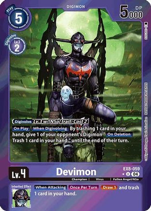 Devimon (Limited Foil) [EX8-059] [Chain of Liberation] Foil