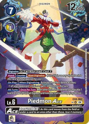 Piedmon ACE (Textured) [EX8-062] [Chain of Liberation] Foil