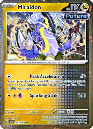 Miraidon - 121/162 (Cosmos Holo) [Miscellaneous Cards & Products] Holofoil