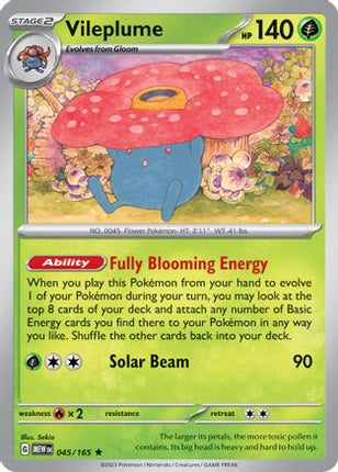 Vileplume - 045/165 [Deck Exclusives]