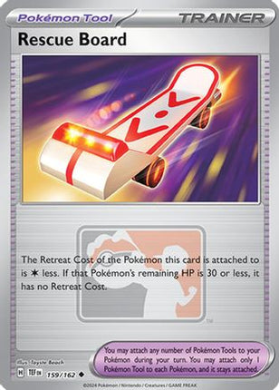 Rescue Board - 159/162 (League Promo) [League & Championship Cards] Reverse Holofoil