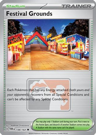 Festival Grounds - 149/167 (League Promo) [League & Championship Cards] Reverse Holofoil