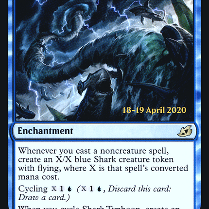 Shark Typhoon [Ikoria: Lair of Behemoths Promos] Prerelease Foil