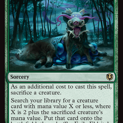 Eldritch Evolution [Innistrad Remastered] Foil