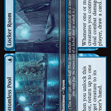 Bottomless Pool // Locker Room [Duskmourn: House of Horror] Foil