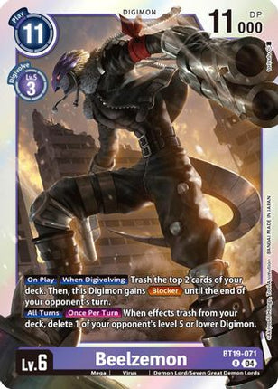 Beelzemon [BT19-071] [Release Special Booster 2.5] Foil