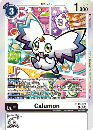 Calumon [BT19-077] [Release Special Booster 2.5] Foil