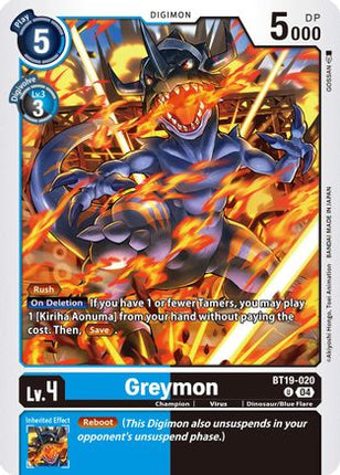 Greymon [BT19-020] [Release Special Booster 2.5]