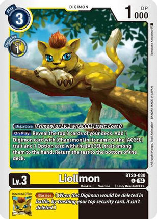 Liollmon - BT20-030 [BT20-030] [Release Special Booster 2.5]