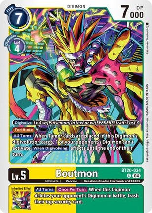 Boutmon [BT20-034] [Release Special Booster 2.5]