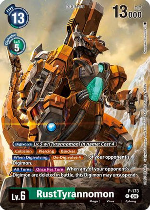 RustTyrannomon (Update Pack 2025) [P-173] [Release Special Booster 2.5] Foil