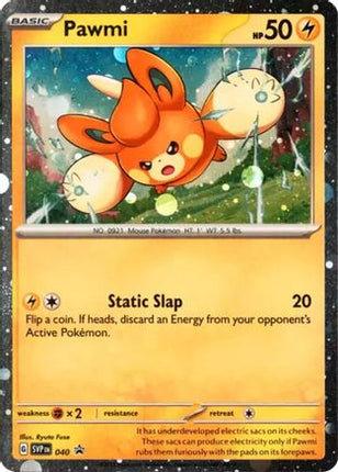 Pawmi - 040 (Cosmos Holo) - 40/null [SV: Scarlet & Violet Promo Cards] Holofoil