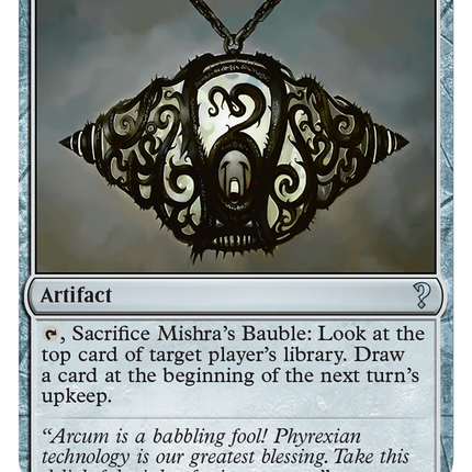 Mishra's Bauble [Mystery Booster 2]
