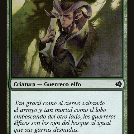 Elvish Warrior - Guerrero élfico  [Salvat 2011]