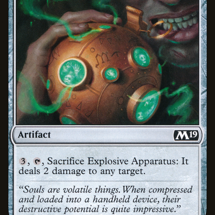 Explosive Apparatus [Core Set 2019]