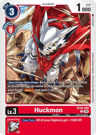 Huckmon [BT20-008] [Release Special Booster 2.5]