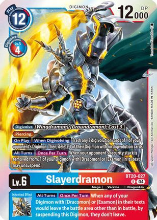 Slayerdramon [BT20-027] [Release Special Booster 2.5] Foil