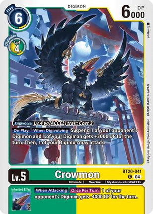 Crowmon [BT20-041] [Release Special Booster 2.5]