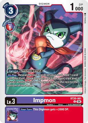 Impmon - BT20-061 [BT20-061] [Release Special Booster 2.5]