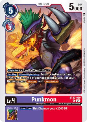 Punkmon [BT20-069] [Release Special Booster 2.5]