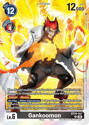 Gankoomon [BT20-057] [Release Special Booster 2.5] Foil