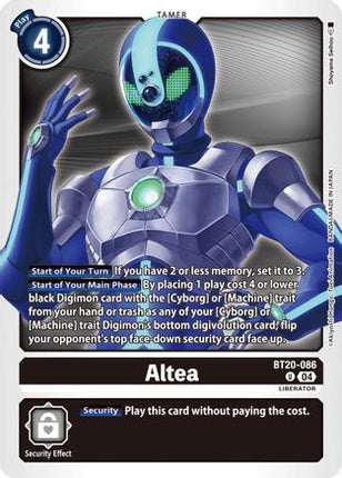 Altea [BT20-086] [Release Special Booster 2.5]