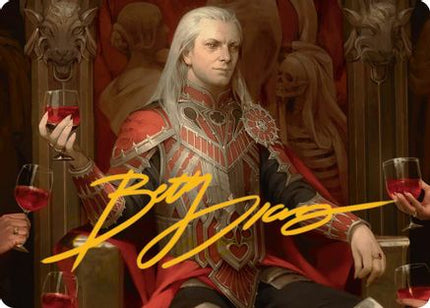 Edgar Markov Art Card (Gold-Stamped Signature) [Art Series: Innistrad Remastered]