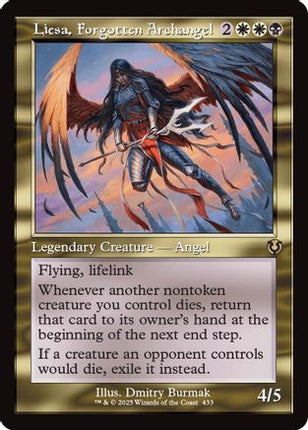 Liesa, Forgotten Archangel (Retro Frame) [Innistrad Remastered] Foil